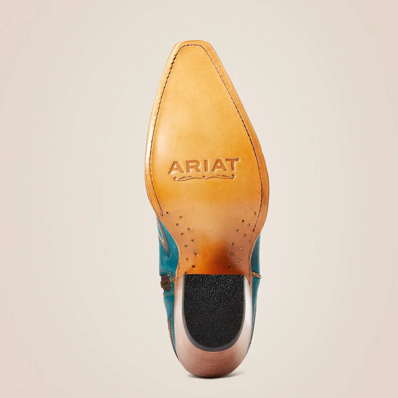 Ariat Womens Casanova Western Boot Turquoise