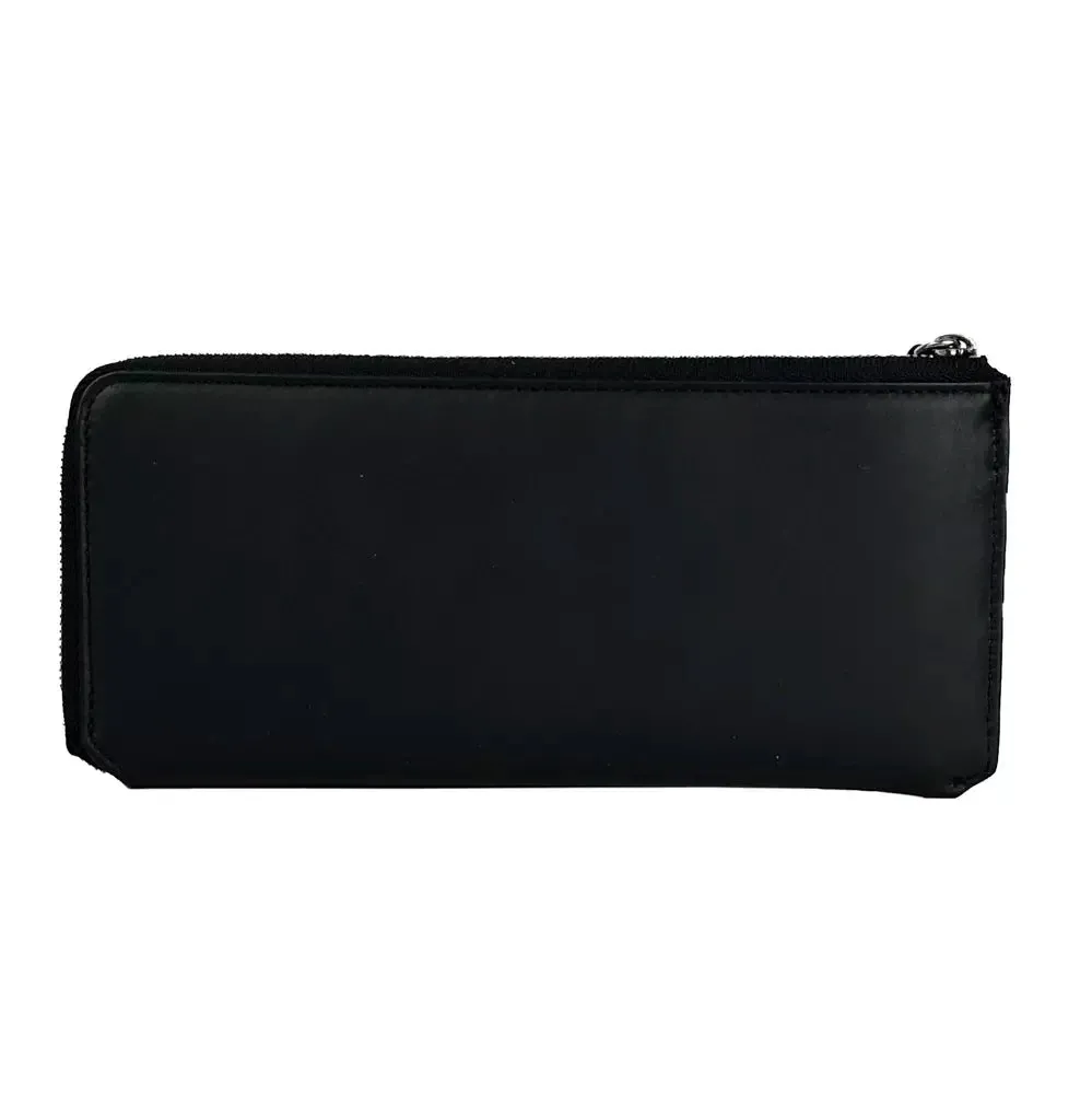 Baldinini Trend Elegant Black Leather Travel Men's Organizer