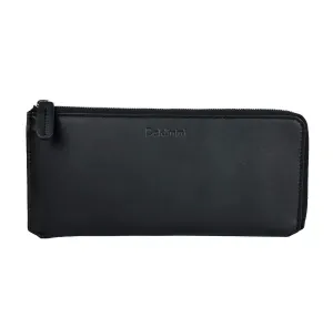 Baldinini Trend Elegant Black Leather Travel Men's Organizer