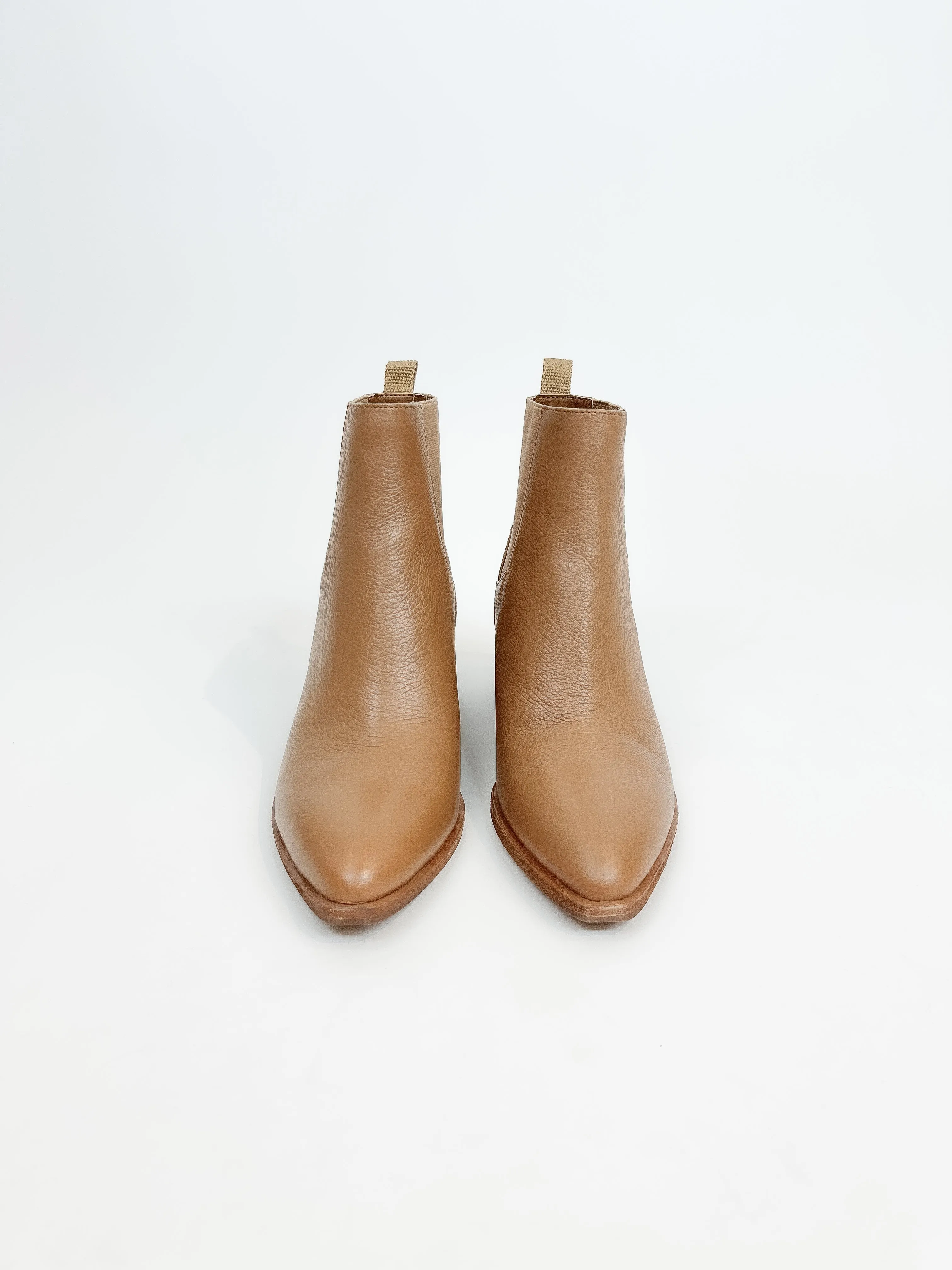 Leather Ankle Booties