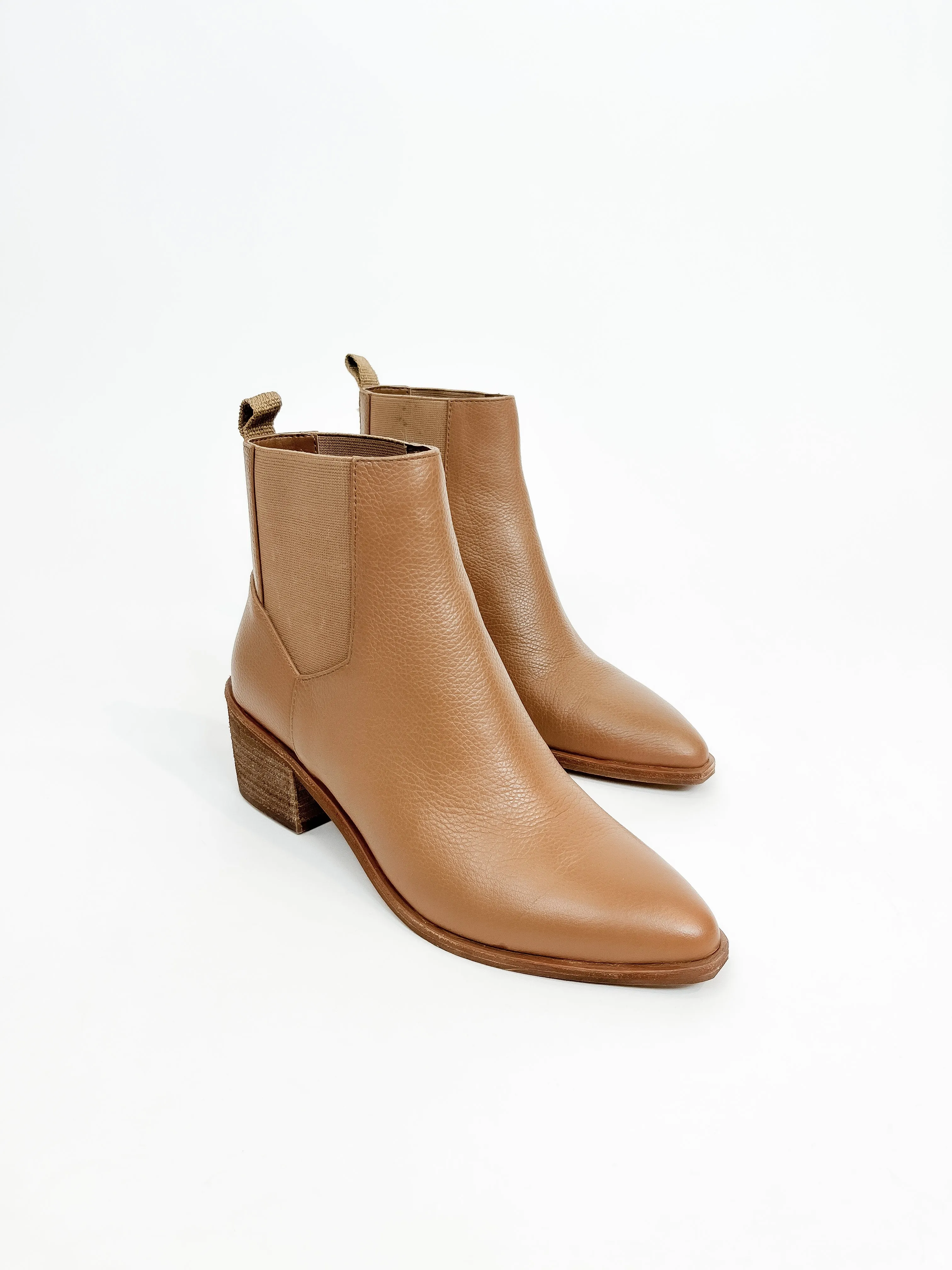 Leather Ankle Booties