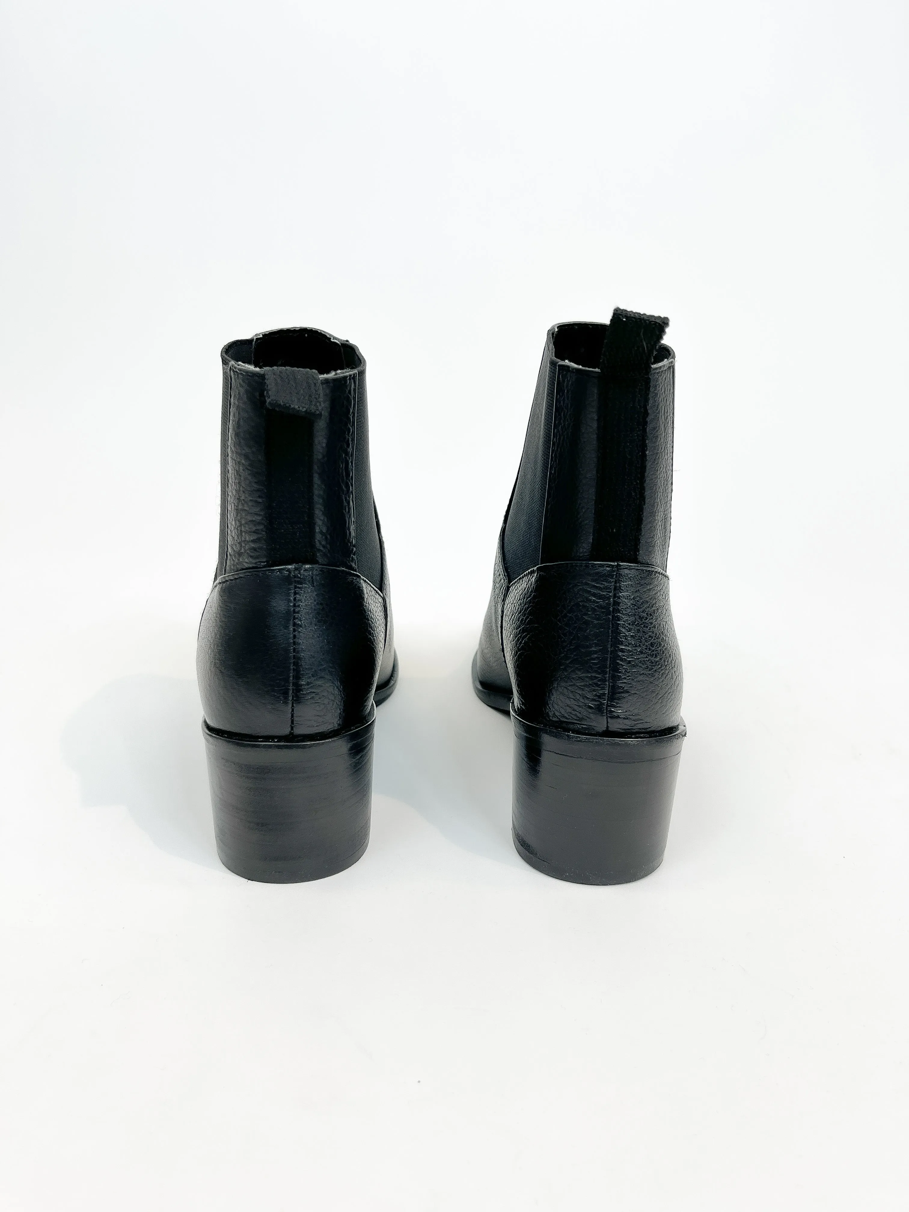 Leather Ankle Booties