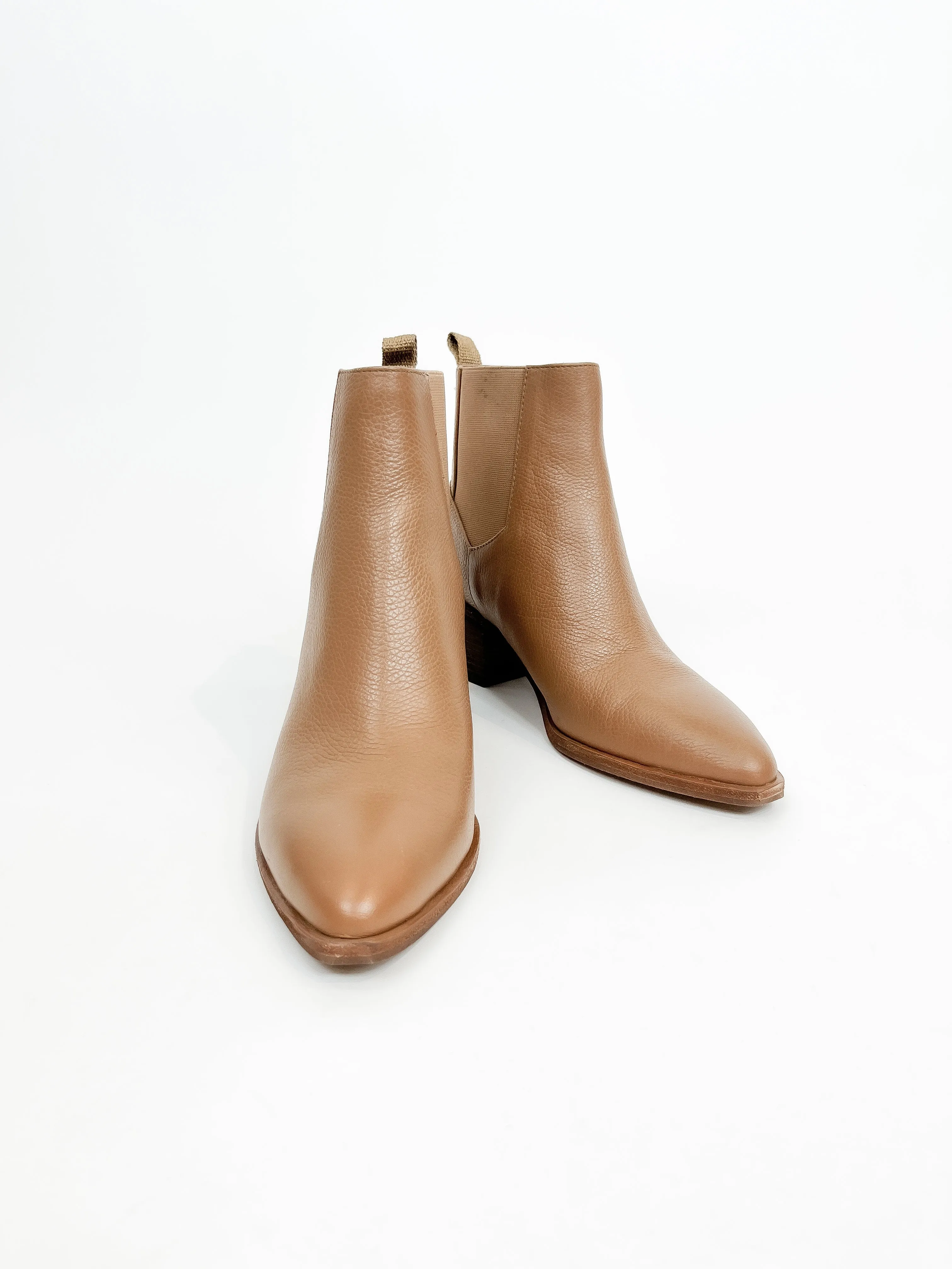 Leather Ankle Booties