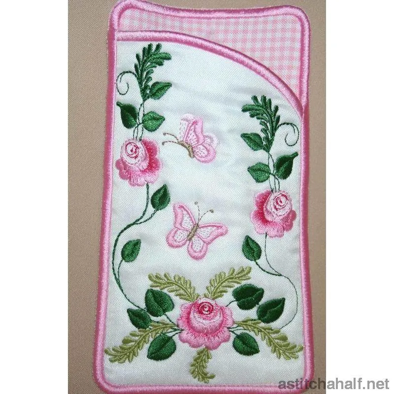Rose Bud Eyeglass Case