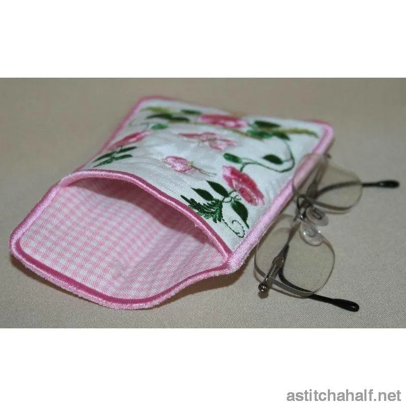 Rose Bud Eyeglass Case