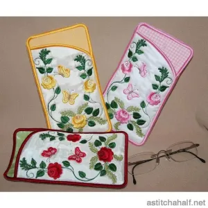 Rose Bud Eyeglass Case