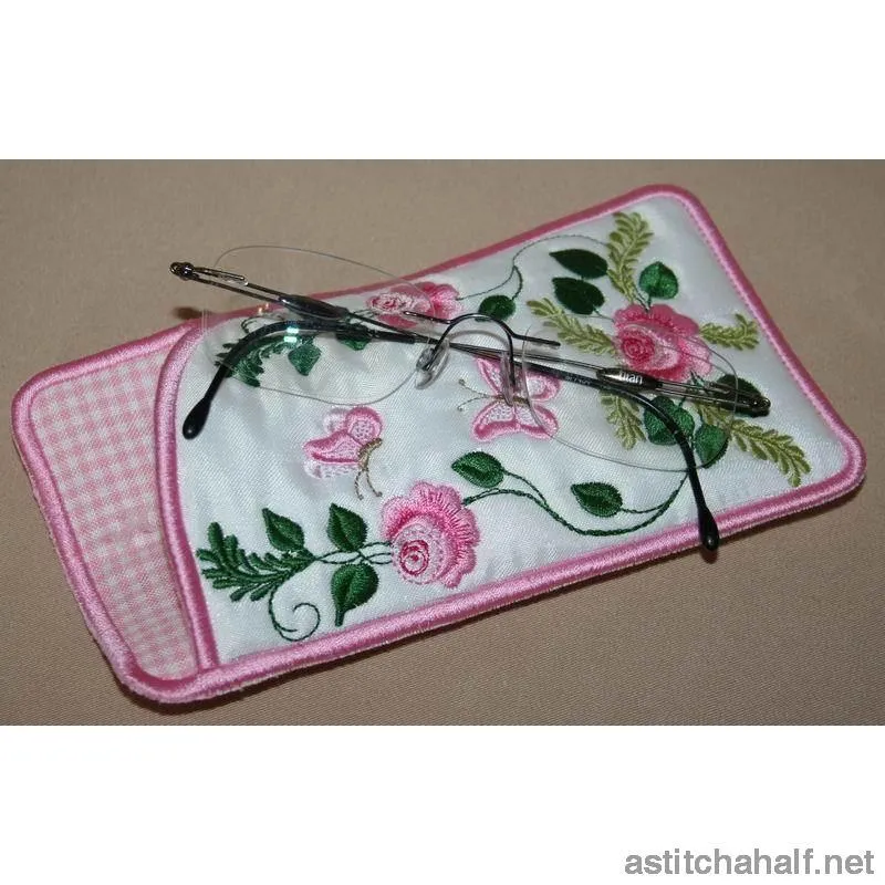 Rose Bud Eyeglass Case
