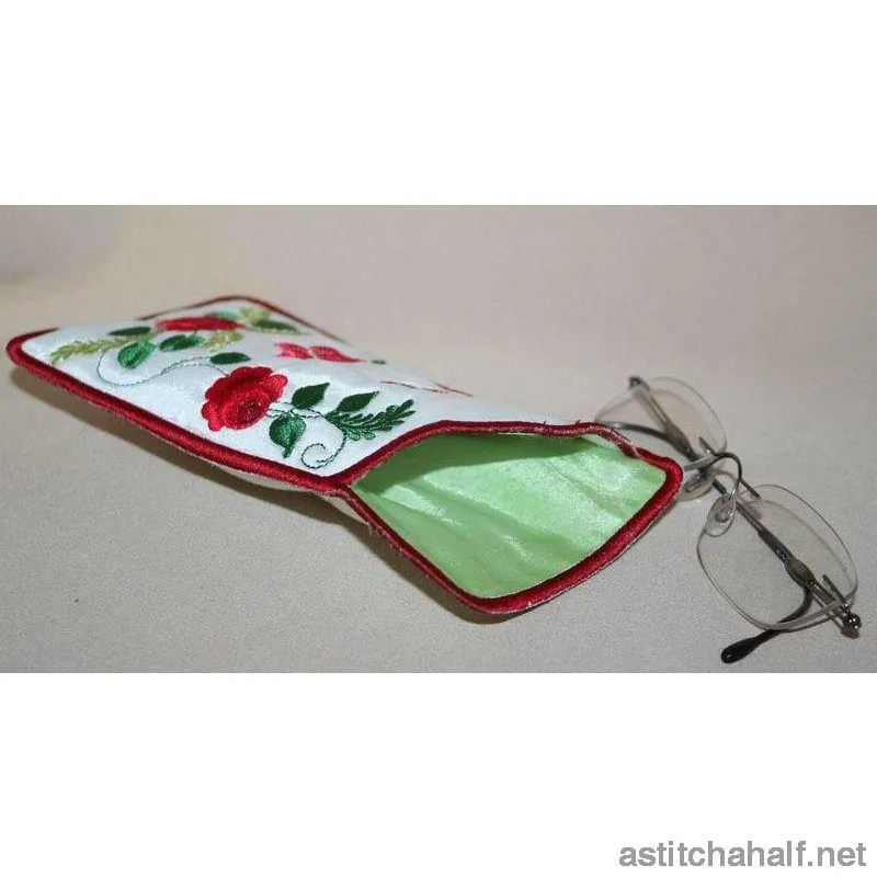 Rose Bud Eyeglass Case