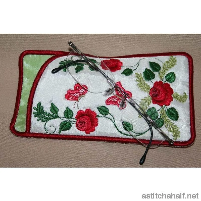 Rose Bud Eyeglass Case