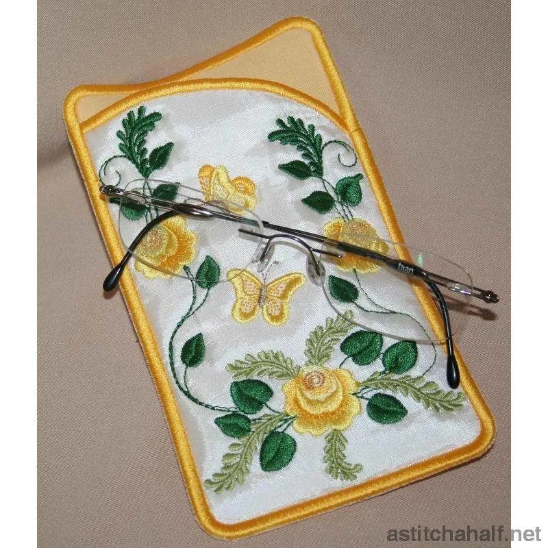 Rose Bud Eyeglass Case
