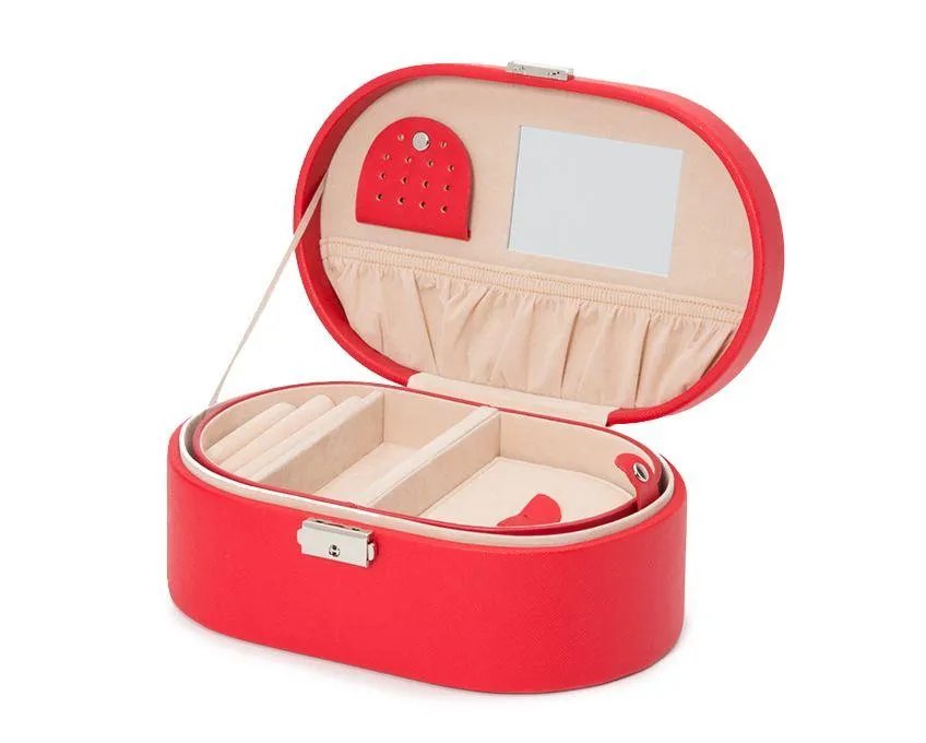 WOLF - Heritage Oval Jewelry Box